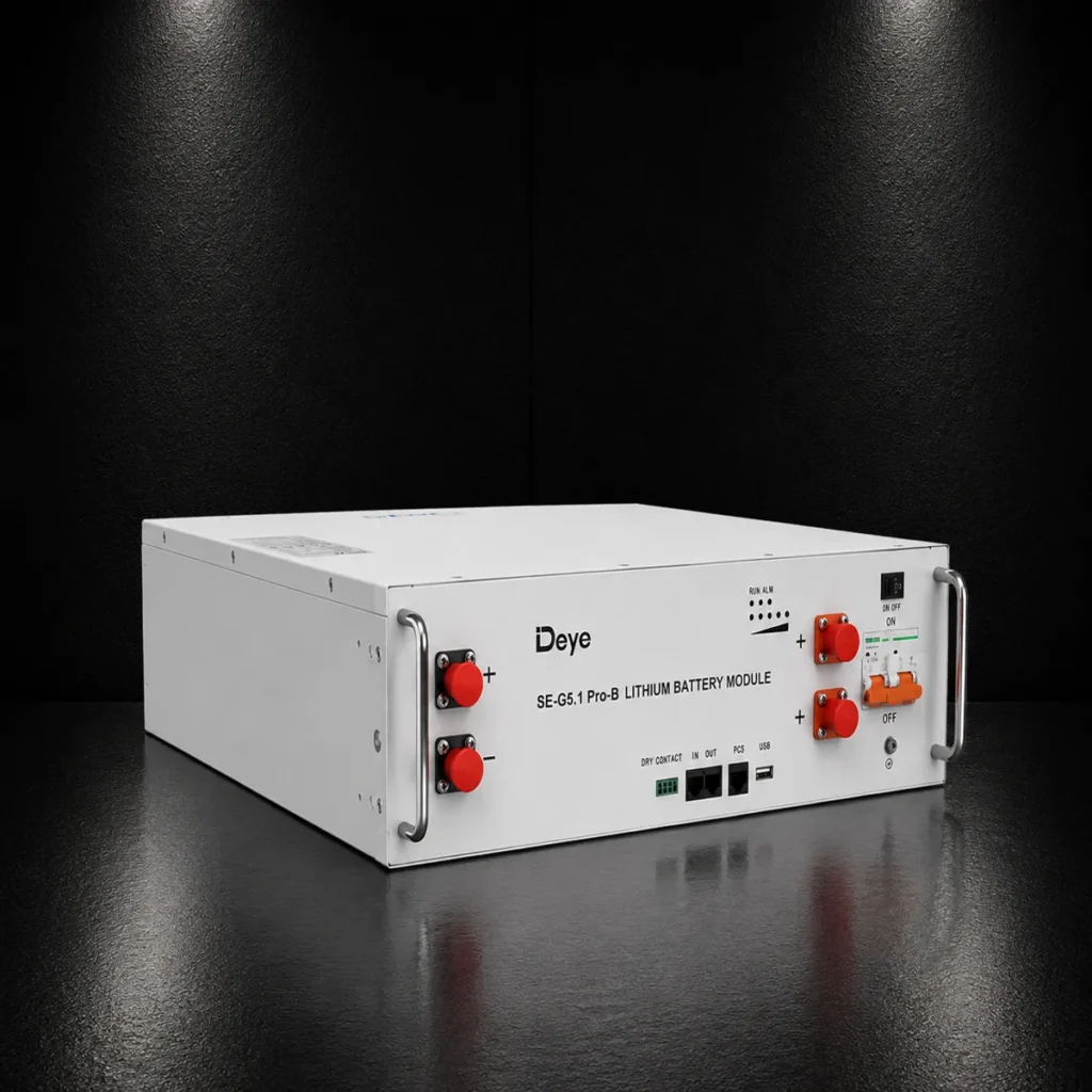 LiFePO4 акумулятор Deye SE-G5.1 Pro-B 5.12 кВт·год