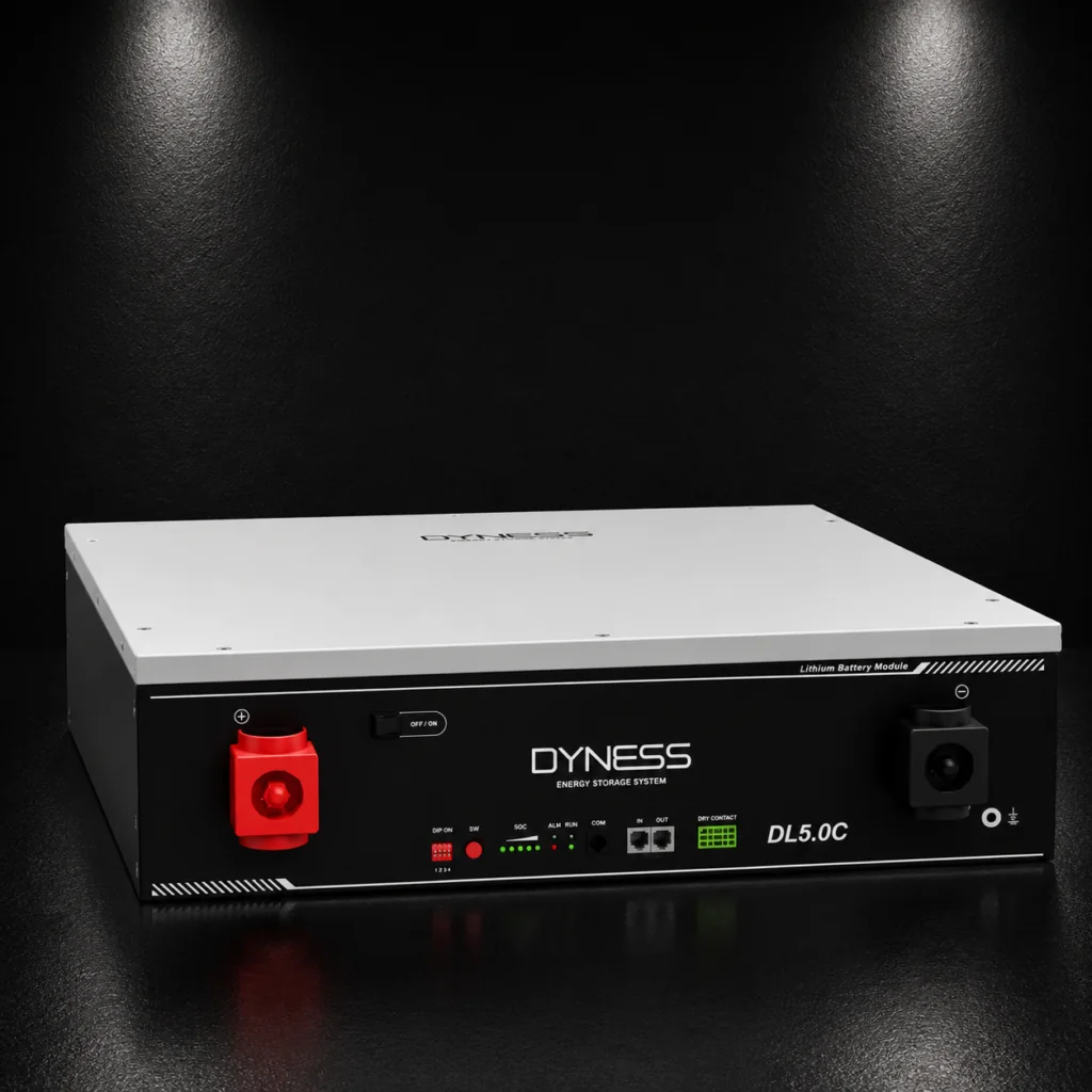 LiFePO4 акумулятор Dyness DL5.0C Heating 5.12 кВт·год з підігрівом